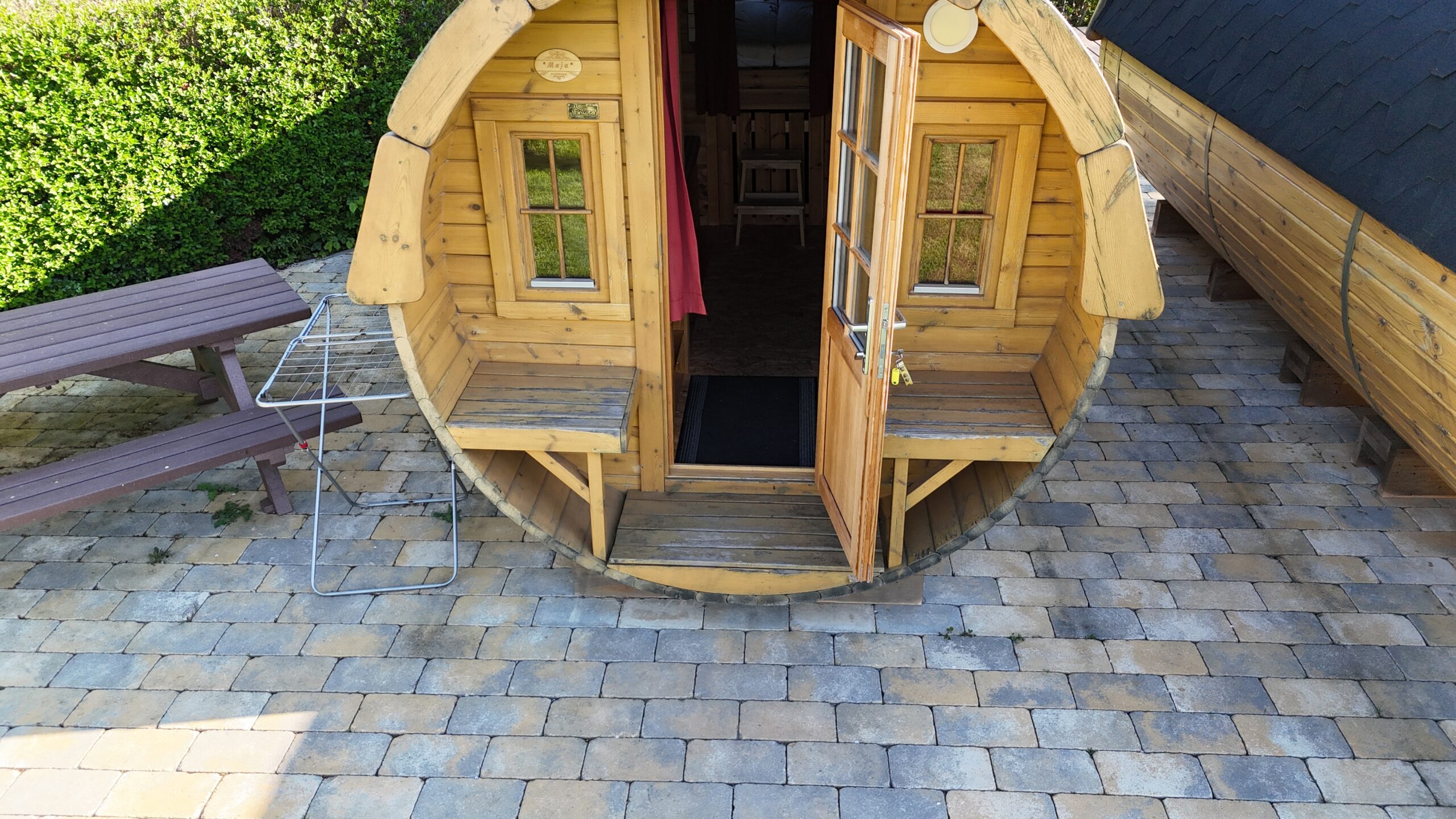 Campingurlaub im Campingfass bei Stromberg Camping