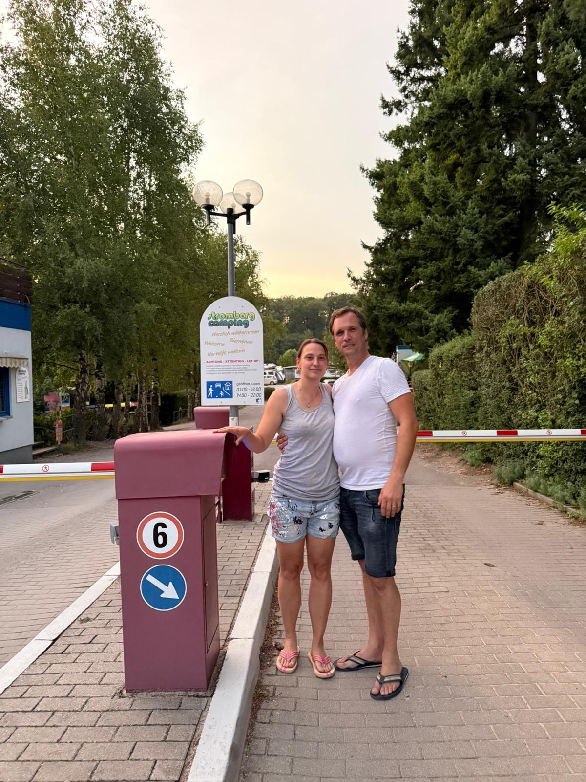 Lydia und Marius Grell von Stromberg Camping