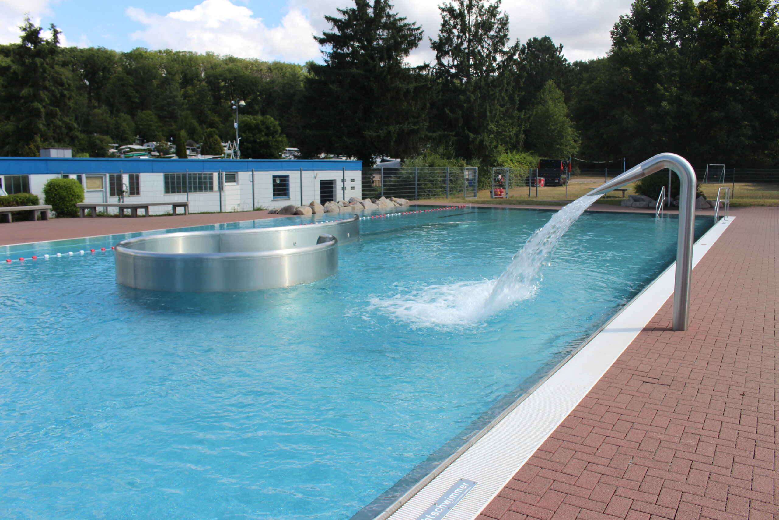 Badebereich im Freibad
