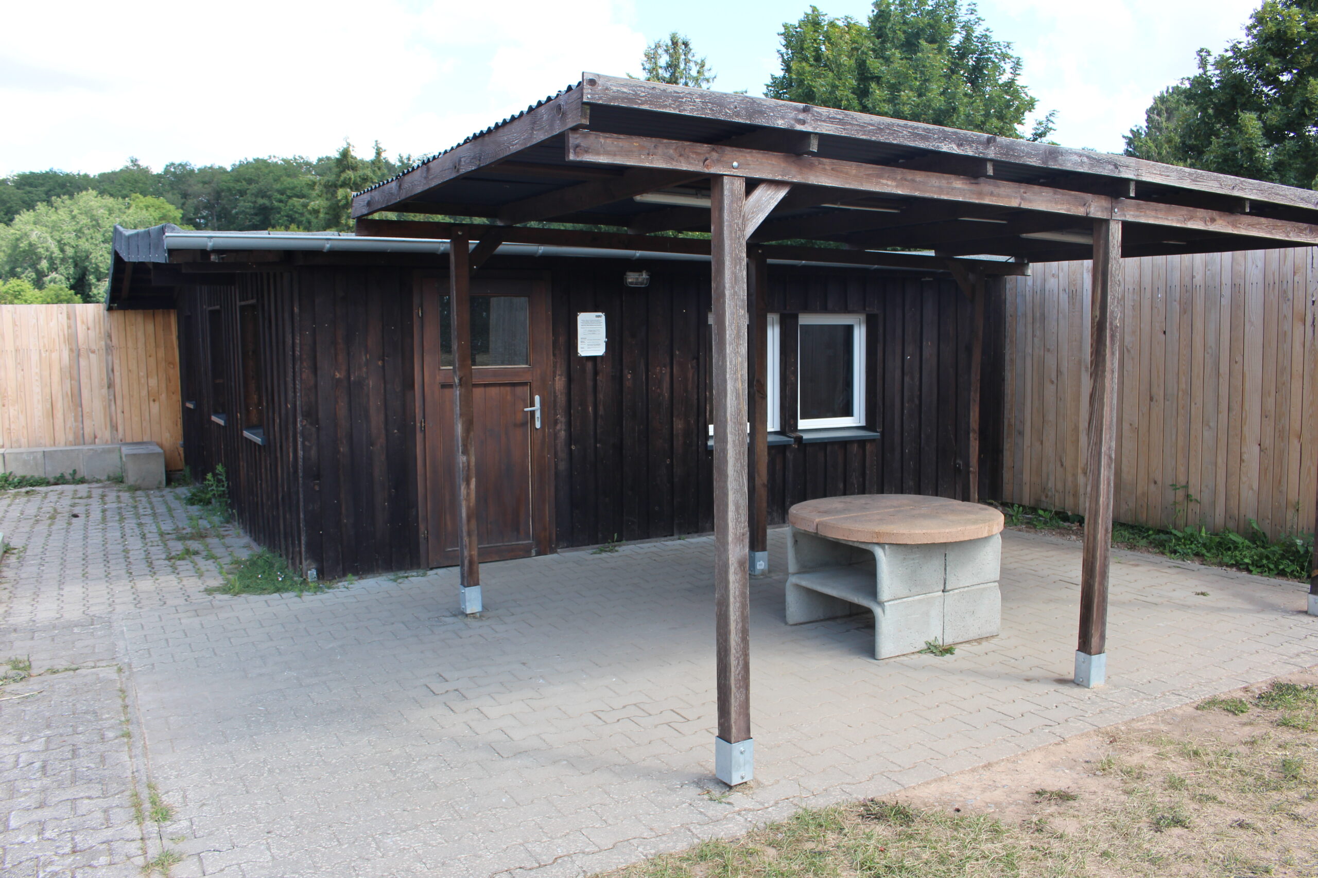 Grillhütte auf Stromberg Camping